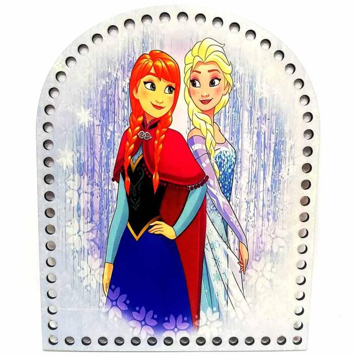 Ahşap Sırt Çanta Plakası C3 Frozen - 1