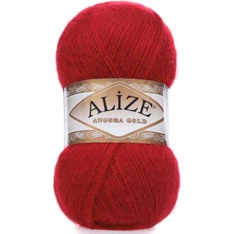 Alize Angora Gold El Örgü İpi 106 Kırmızı - 1