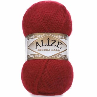 Alize Angora Gold El Örgü İpi 106 Kırmızı - 2