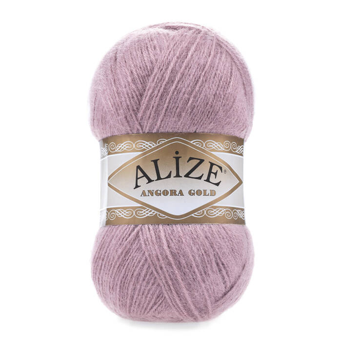 Alize Angora Gold El Örgü İpi 295 Pembe - 1