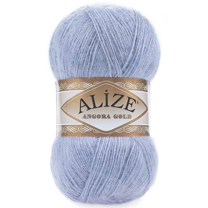 Alize Angora Gold El Örgü İpi 40 Mavi - 1