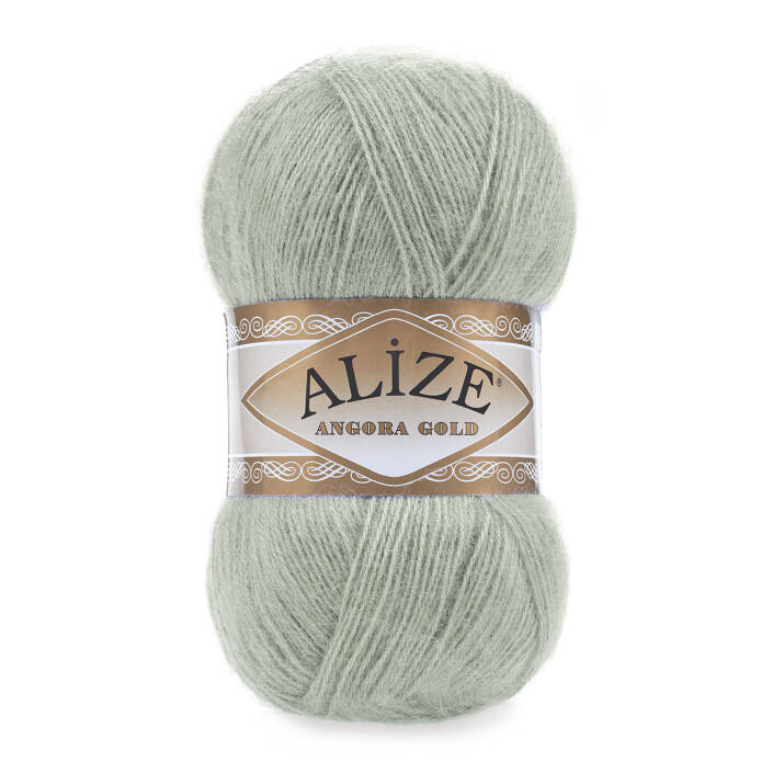 Alize Angora Gold El Örgü İpi 515 Çağla Yeşili - 1