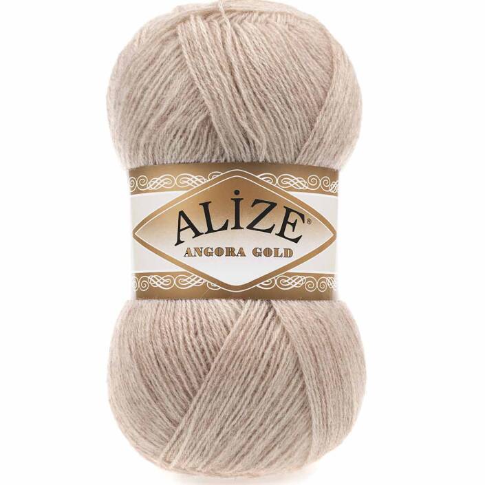 Alize Angora Gold El Örgü İpi 543 Sis Rengi - 1