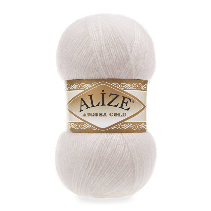 Alize Angora Gold El Örgü İpi 599 Taş Rengi - 1