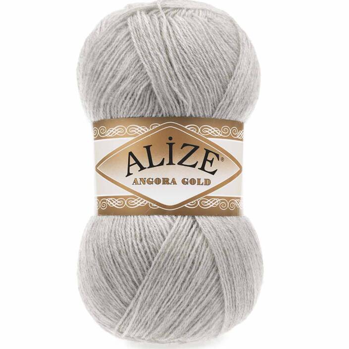 Alize Angora Gold El Örgü İpi 652 Duman Rengi - 1