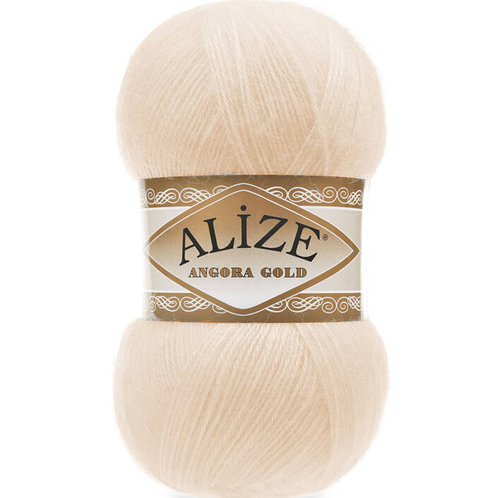 Alize Angora Gold El Örgü İpi 681 Açık Somon - 1