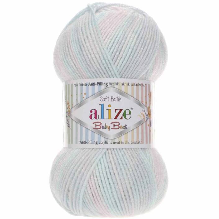 Alize Baby Best Batik El Örgü Bebe İpi 6623 - 1