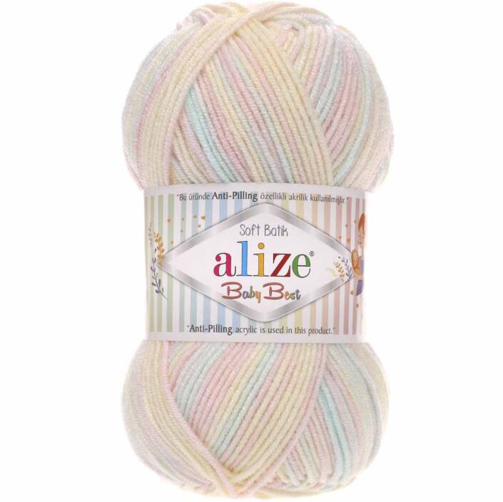 Alize Baby Best Batik El Örgü Bebe İpi 6655 - 1