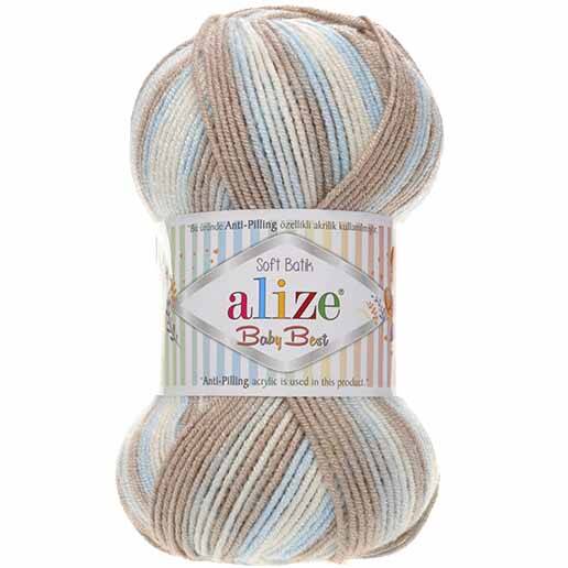 Alize Baby Best Batik El Örgü Bebe İpi 6657 - 1