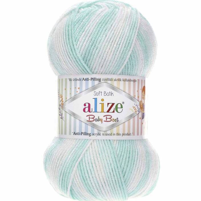 Alize Baby Best Batik El Örgü Bebe İpi 6659 - 1