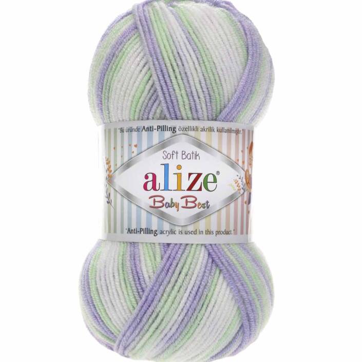 Alize Baby Best Batik El Örgü Bebe İpi 6667 - 1