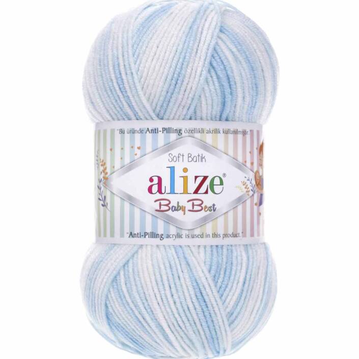 Alize Baby Best Batik El Örgü Bebe İpi 6669 - 1