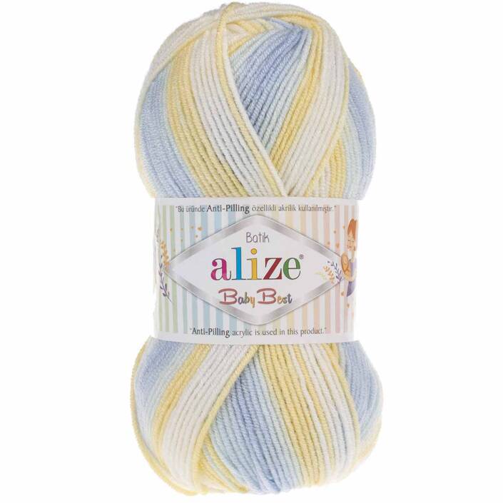 Alize Baby Best Batik El Örgü Bebe İpi 6925 - 1