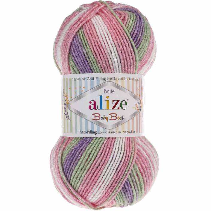 Alize Baby Best Batik El Örgü Bebe İpi 7056 - 1