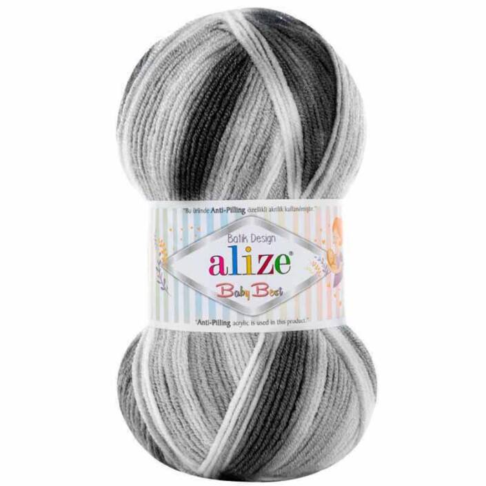 Alize Baby Best Batik El Örgü Bebe İpi 7542 - 1