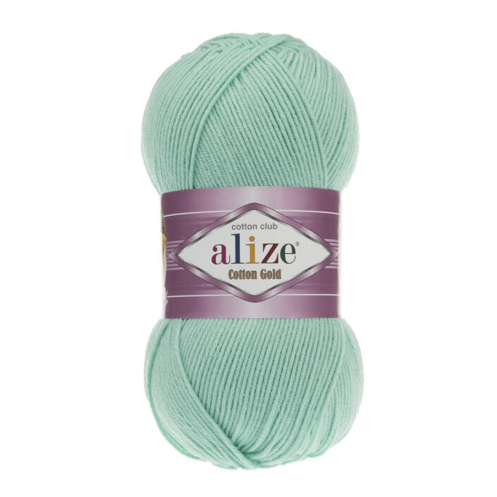 Alize Cotton Gold El Örgü İpi 15 Su Yeşili - 1