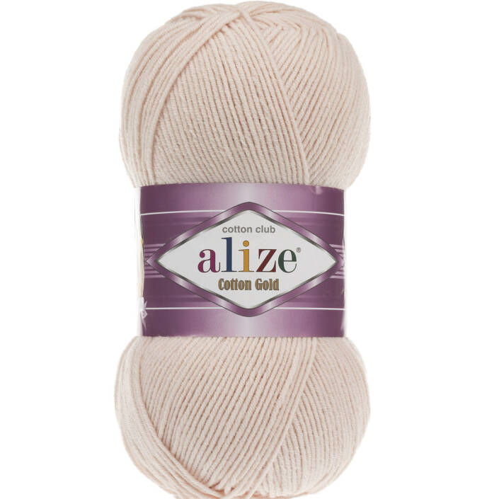 Alize Cotton Gold El Örgü İpi 382 Ten Rengi - 1