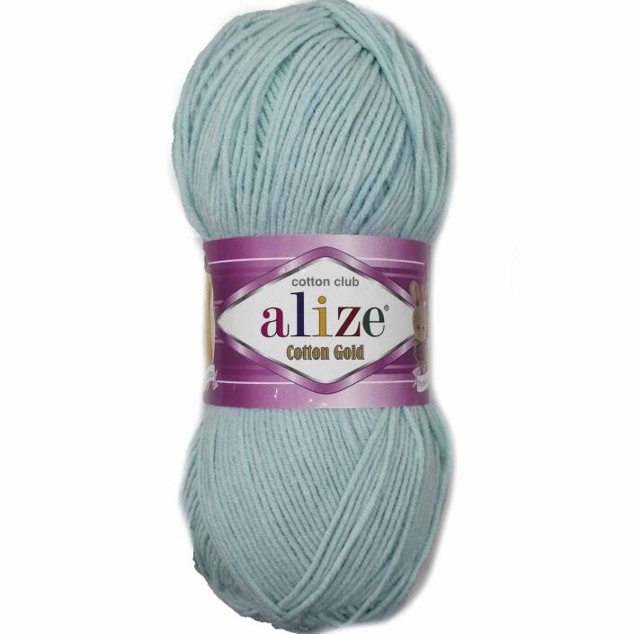 Alize Cotton Gold El Örgü İpi 514 Buz Mavisi - 1