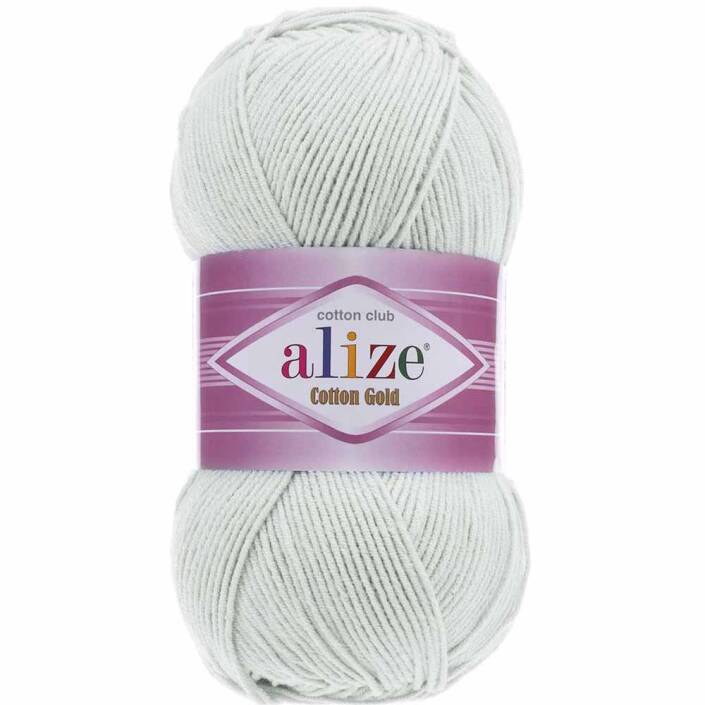 Alize Cotton Gold El Örgü İpi 533 Pastel Gri - 1