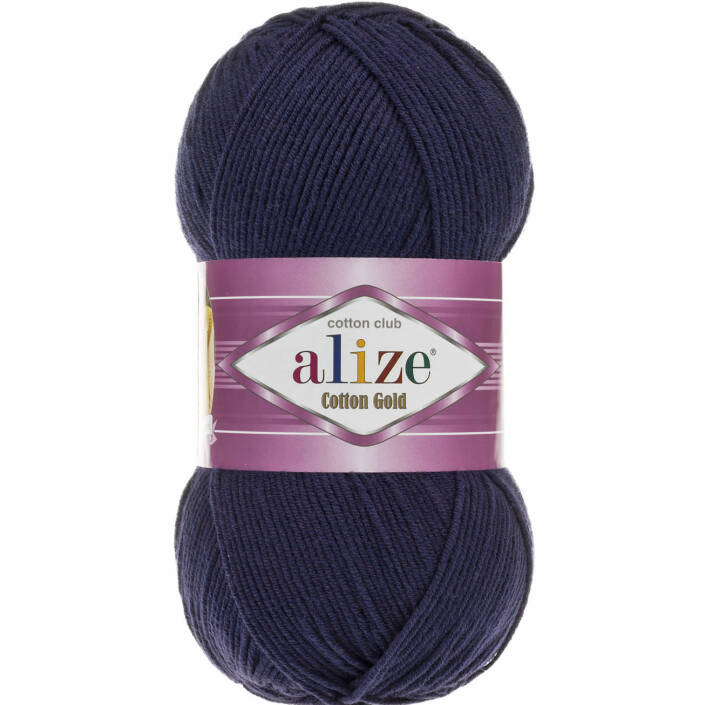 Alize Cotton Gold El Örgü İpi 58 Lacivert - 1