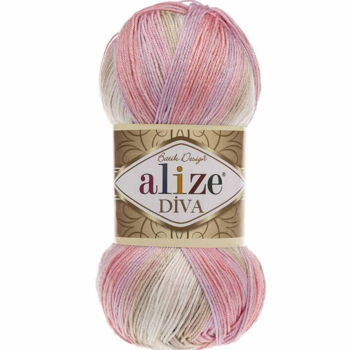 Alize Diva Batik El Örgü İpi 2807 - 1