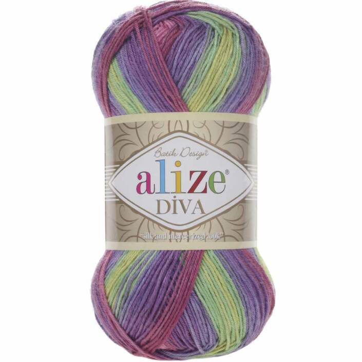 Alize Diva Batik El Örgü İpi 3241 - 1