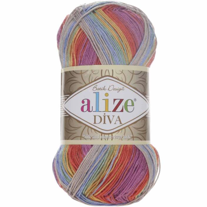 Alize Diva Batik El Örgü İpi 3242 - 1