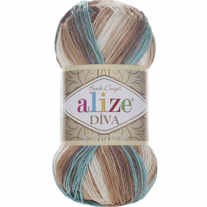 Alize Diva Batik El Örgü İpi 4603 - 1