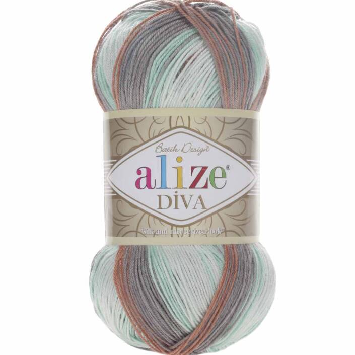 Alize Diva Batik El Örgü İpi 5550 - 1