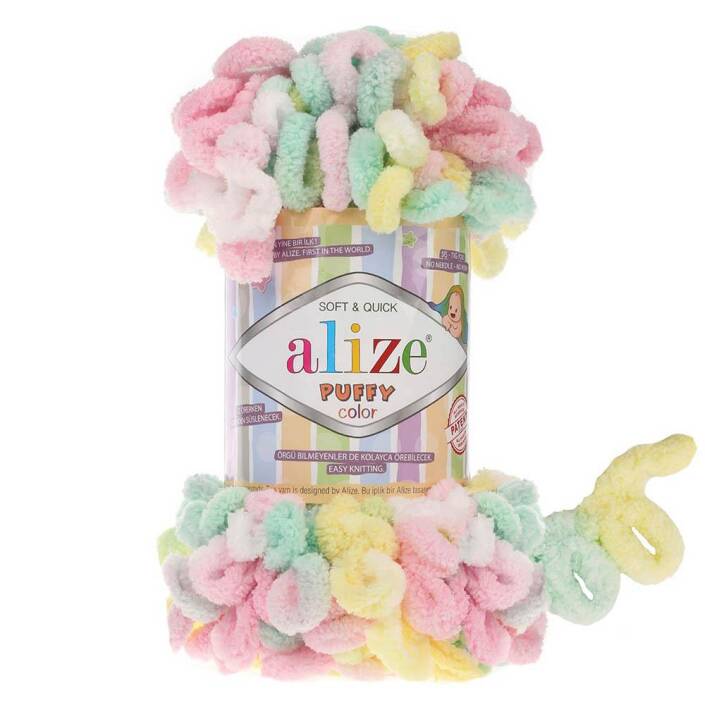 Alize Puffy Color El Örgü İpi 5862 - 1