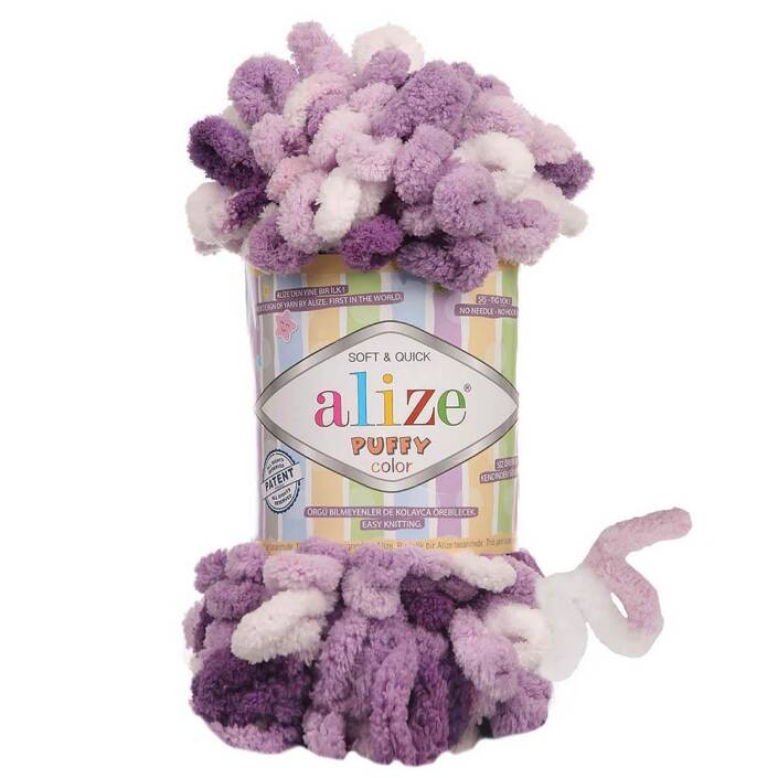 Alize Puffy Color El Örgü İpi 5923 - 1