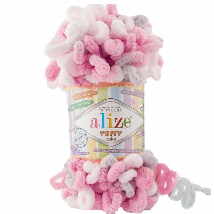 Alize Puffy Color El Örgü İpi 6370 - 1