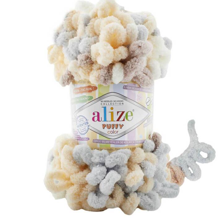 Alize Puffy Color El Örgü İpi 6463 - 1