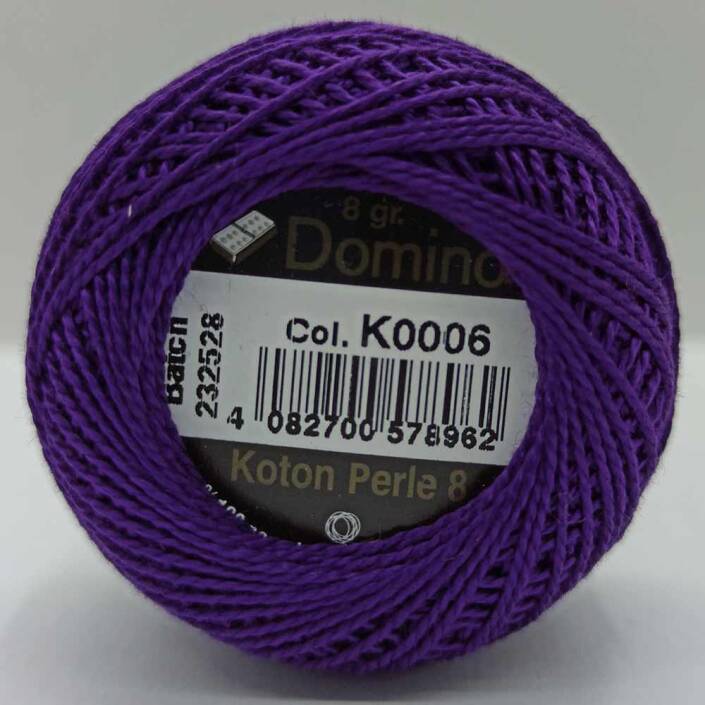 Anchor Domino 8 Merserize Nakış İpi K0006 - 1