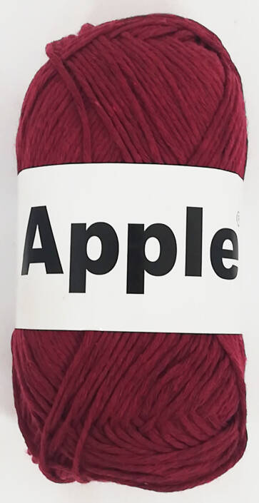 Apple Amigurumi İpi Bordo ( 100 Gr ) - 1