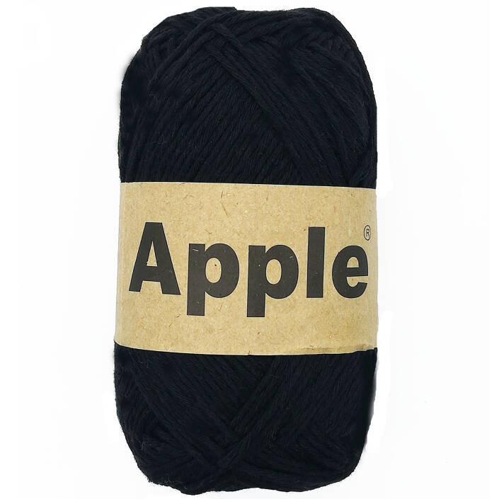 Apple Amigurumi İpi Siyah ( 100 Gr ) - 1