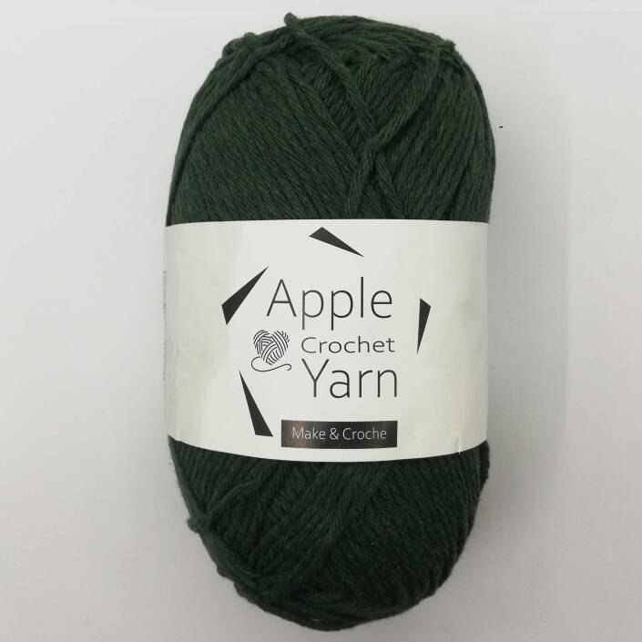 Apple Amigurumi İpi Zümrüt Yeşili ( 100 Gr ) - 1