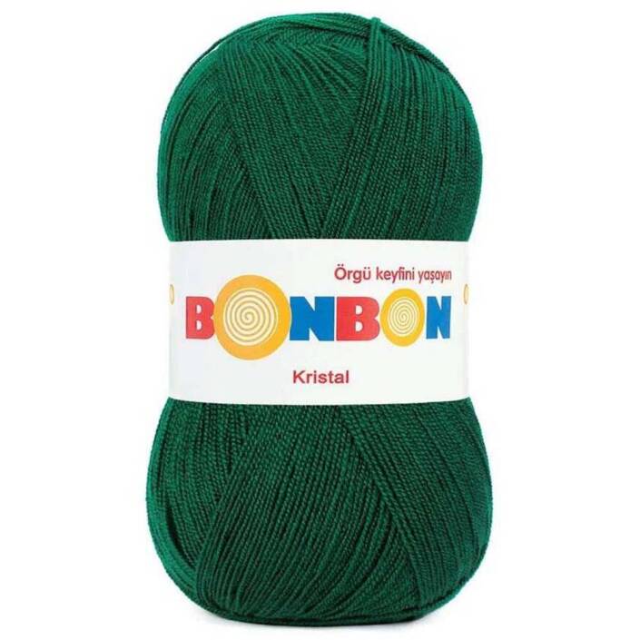 Bonbon Kristal Örgü Lif İpi 98596 Yeşil - 1