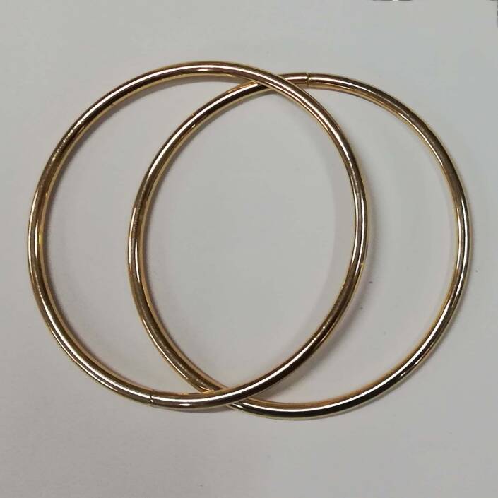 Çanta Sapı Metal Gold ( 14 Cm ) - 1