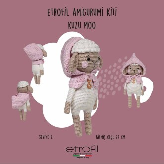 Etrofil Amigurumi Kiti Kuzu Moo - 3