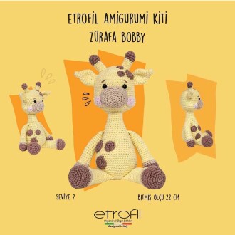 Etrofil Amigurumi Kiti Zurafa Bobby - 2