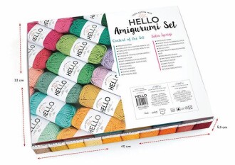 Hello Amigurumi Seti ( Full Set ) - 3