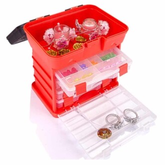 Hobi Kutusu Süper Bag Hobby Box Organizerli Takım Çantası Yavru Ağzı - 1