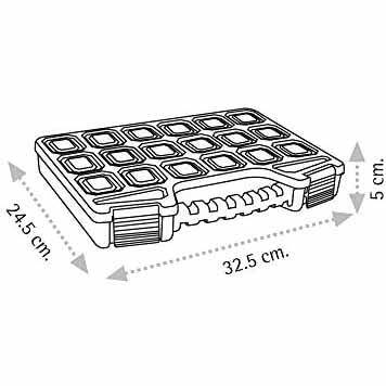 Hobi Kutusu Super Bag Mega 13 ( 18 Bölmeli ) Asr-2034 - 3