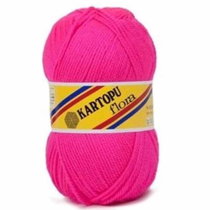 Kartopu Flora Patik İpi 716 Pembe - 1