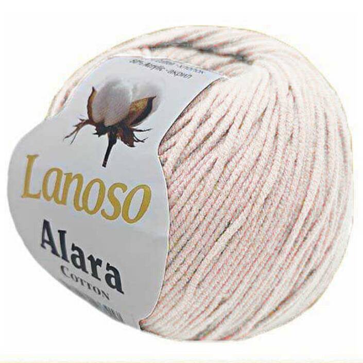 Lanoso Alara Amigurumi Örgü İpi 1901 Krem - 1