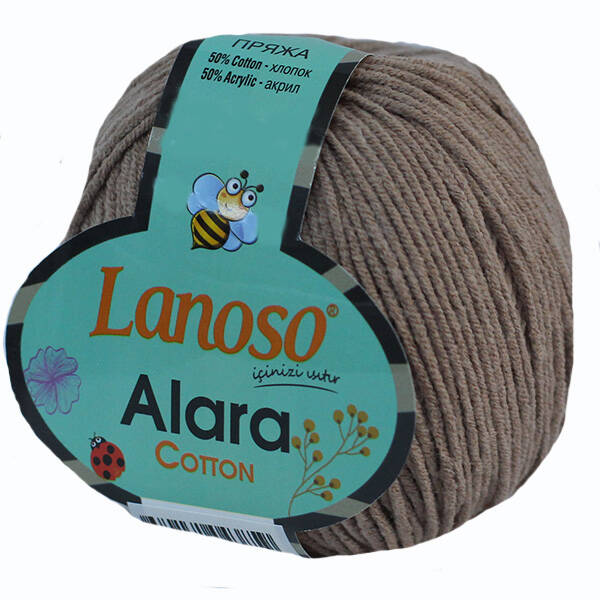 Lanoso Alara Amigurumi Örgü İpi 907 Vizon - 1