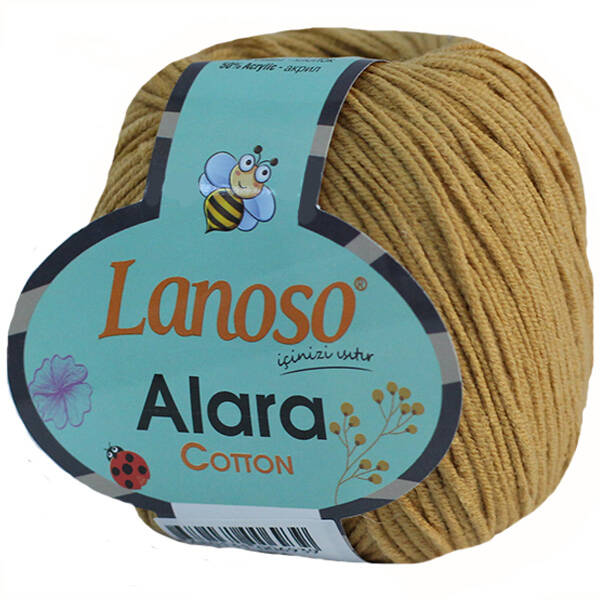 Lanoso Alara Amigurumi Örgü İpi 910 Sütlü Kahve - 1