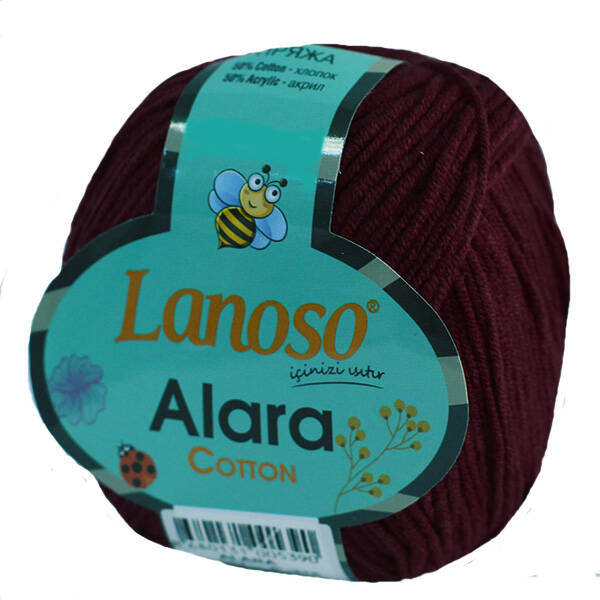 Lanoso Alara Amigurumi Örgü İpi 957 Bordo - 1