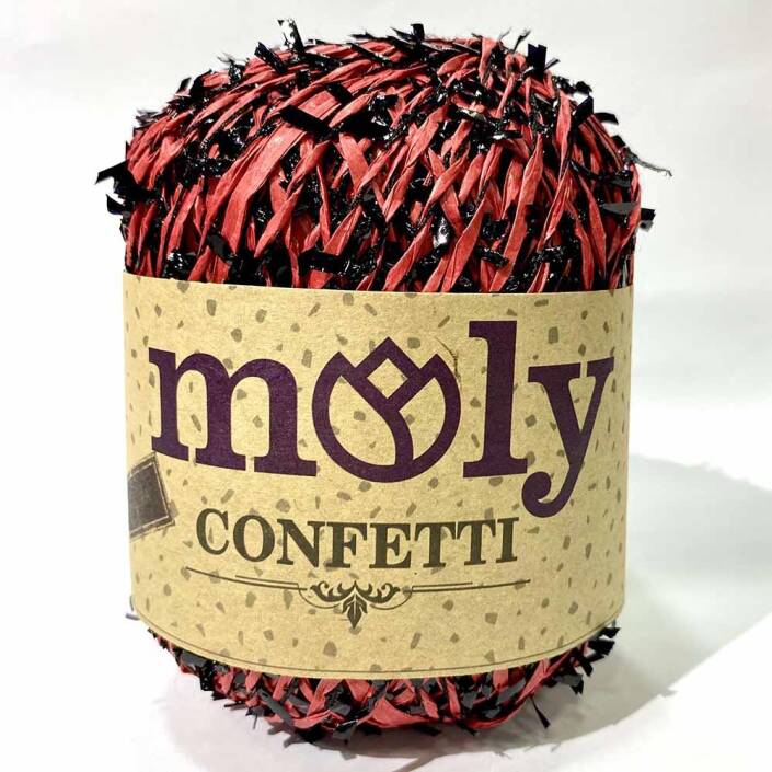 Moly Confetti Kağıt İp ( 50 Gram ) 27 Kırmızı - 1